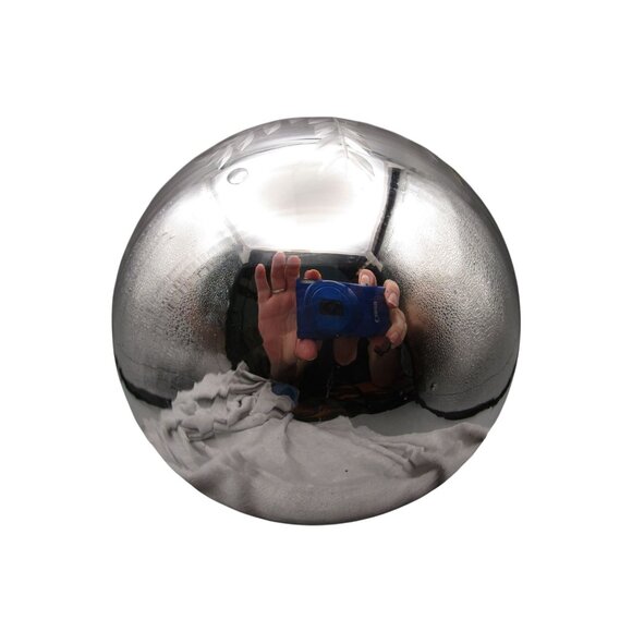 Vintage Silver Cut Snowflake Mercury Style Christmas Ornament Metal Cap GUC - Picture 10 of 10